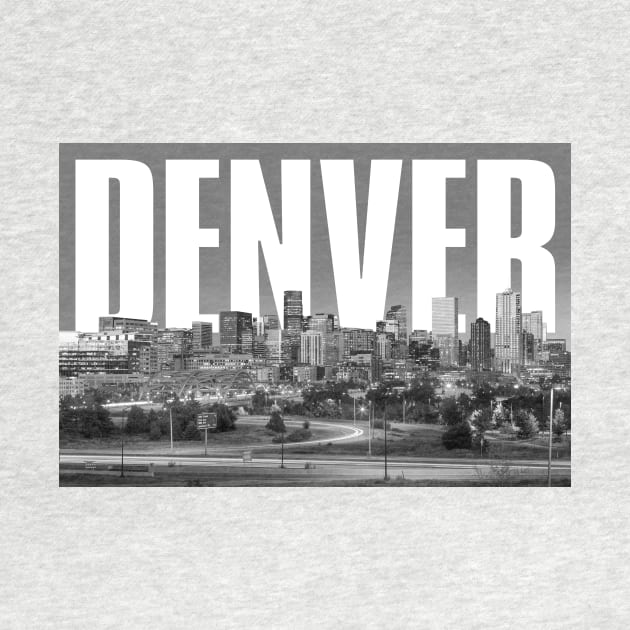 Denver Cityscape by PLAYDIGITAL2020